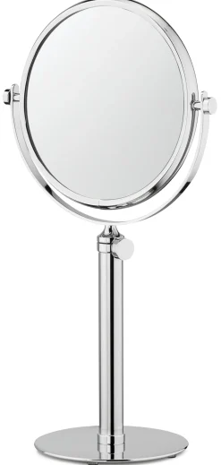 Kosmetikspiegel Messing verchromt