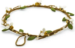 Kranz Filz Bienen und Weidenkätzchen