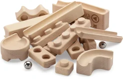 Kugelbahn Buchenholz