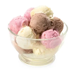 La Rochère Eisschälchen Pressglas