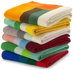 Lammwolldecke Bauhausstil