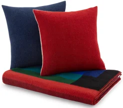 Lammwolldecke Bauhausstil