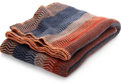 Lammwolldecke Naturtöne Fri