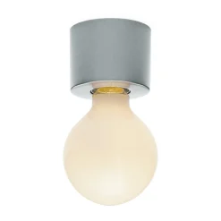 Lampensockel Eintopf vernickelt