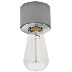 Lampensockel Eintopf vernickelt