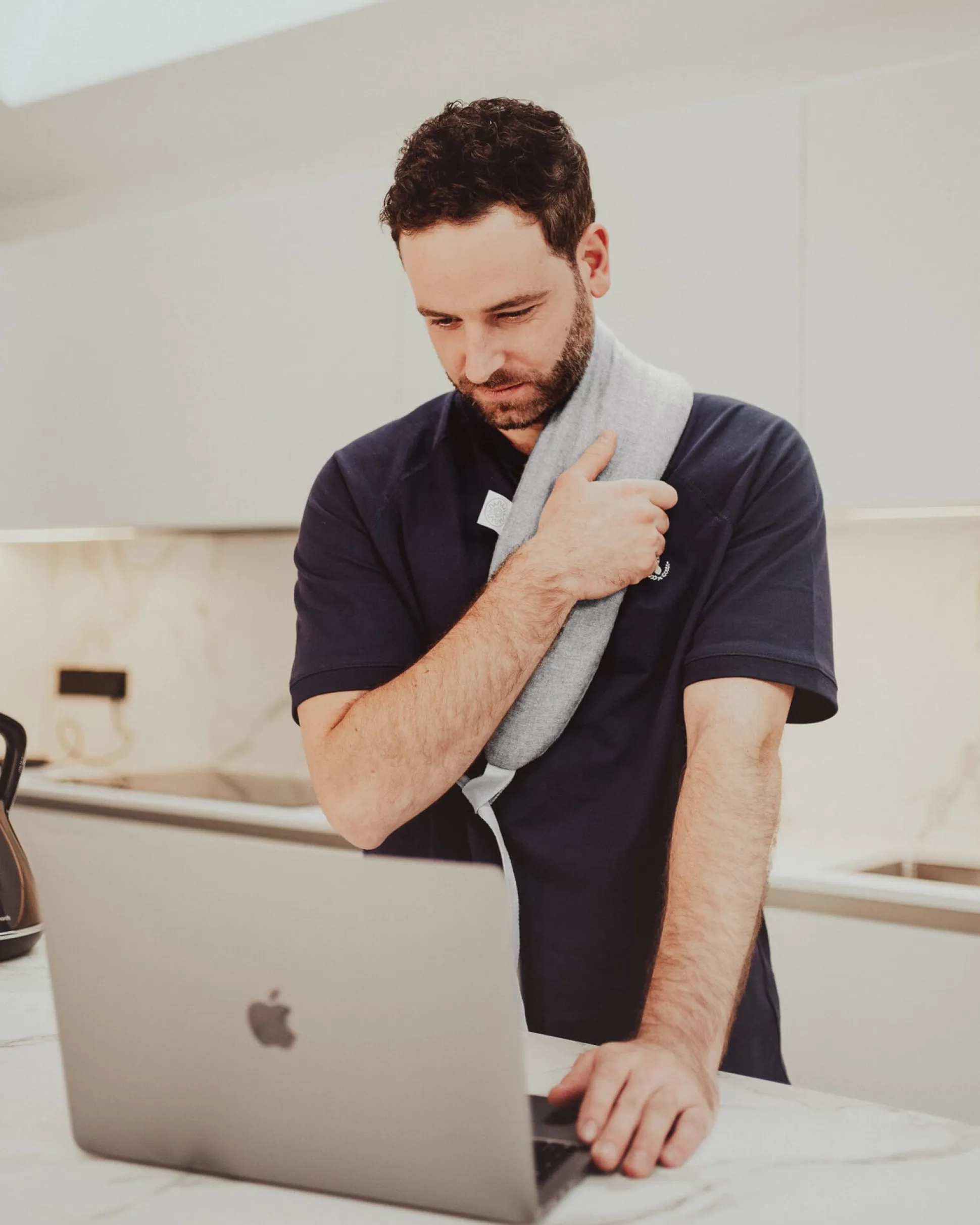 Lange Kühl- und Wärmflasche