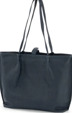 Ledershopper, dunkelblau