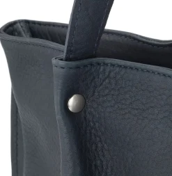 Ledershopper, dunkelblau