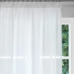 Leinengardine Voile