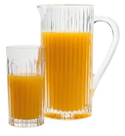 Longdrinkglas gerippt