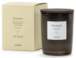 Looops Duftkerze mit Holzdeckel