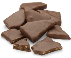 Mandelkrokant mit Orange und Schokolade