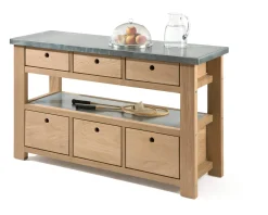 Manufactum Gartenanrichte Eichenholz