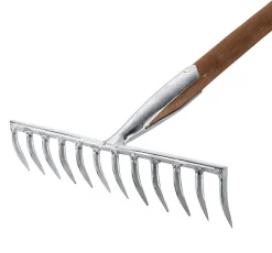 Manufactum Gartenrechen Edelstahl