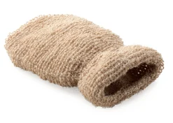 Massagehandschuh Flachs