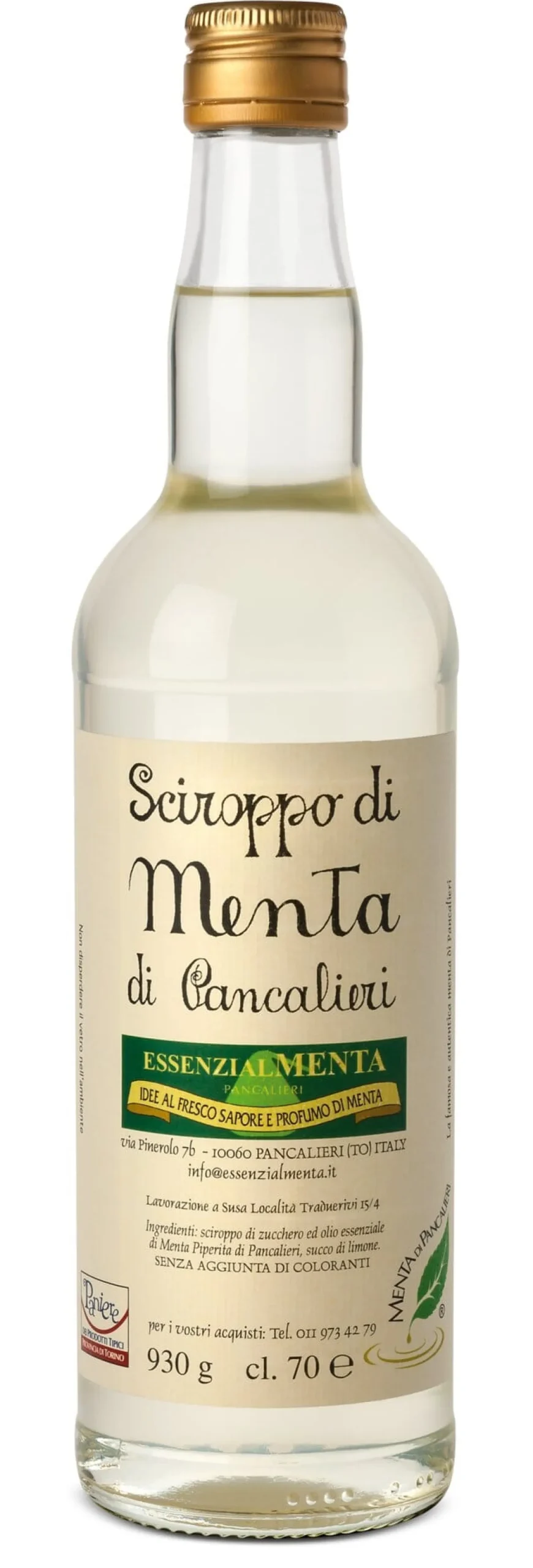 Minzsirup aus dem Piemont