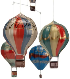 Mobile Heißluftballons