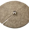 Mulchscheibe Schafwollfilz