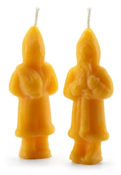 Nikolauskerze Bienenwachs