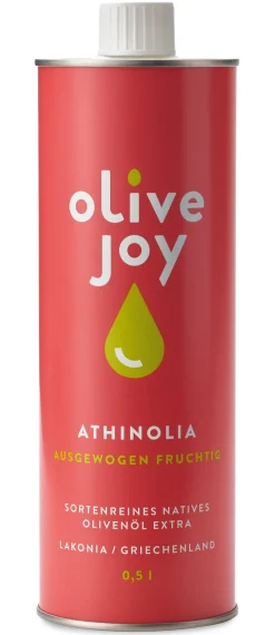 Olive Joy Olivenöl Athinolia mittelscharf