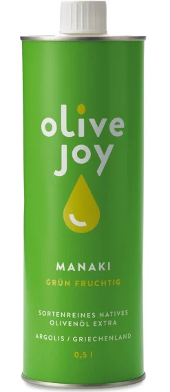 Olive Joy Olivenöl Manaki fruchtig