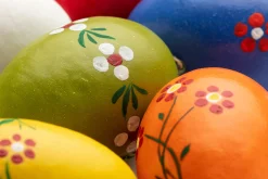 Ostereier Watte groß