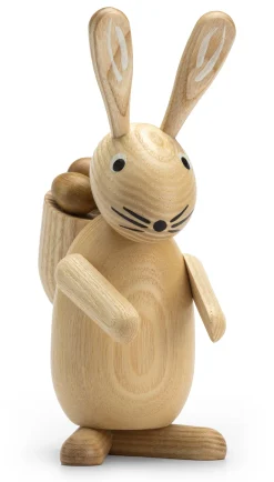 Osterhase groß Eschenholz