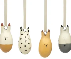 Osterhasen-Anhänger Holz