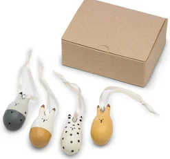 Osterhasen-Anhänger Holz