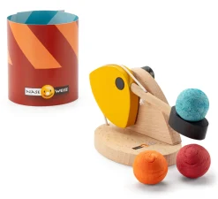 Papierkugel-Katapult