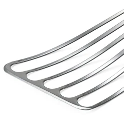 Pfannenwender Edelstahl und Weißbuche