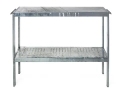 Pflanz- und Grilltisch Stahl verzinkt