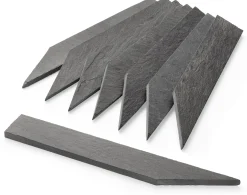 Pflanzenstecketiketten Schiefer