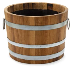 Pflanzkübel Eichenholz