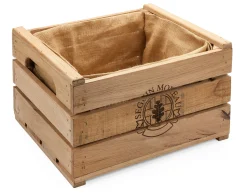 Pflanzkiste aus Weinfassdauben