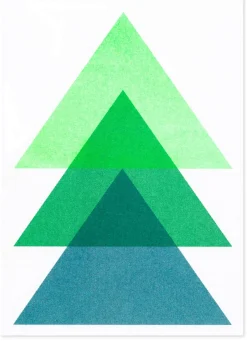 Postkarten-Set Riso Winter