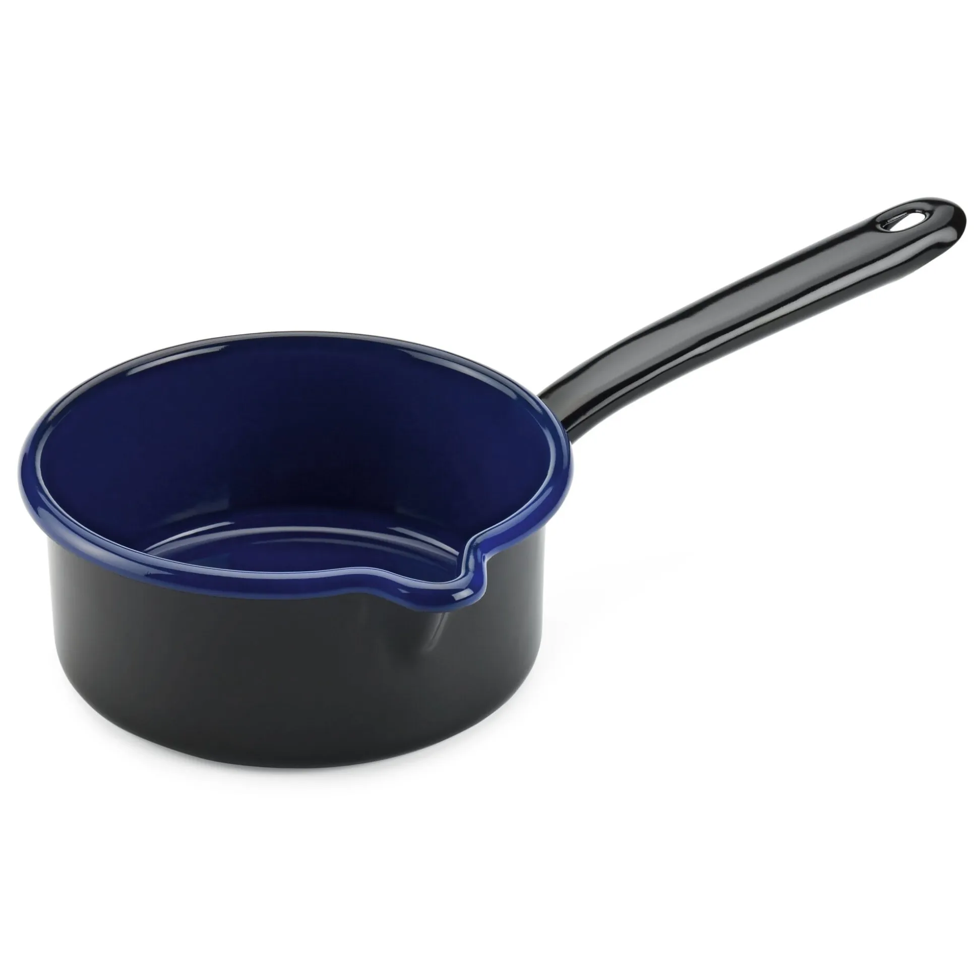 Riess Stielkasserolle Emaille