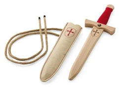 Ritterdolch mit Filzscheide Kreuzritter