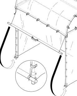 Rollo Tomatenhaus Stahlrahmen