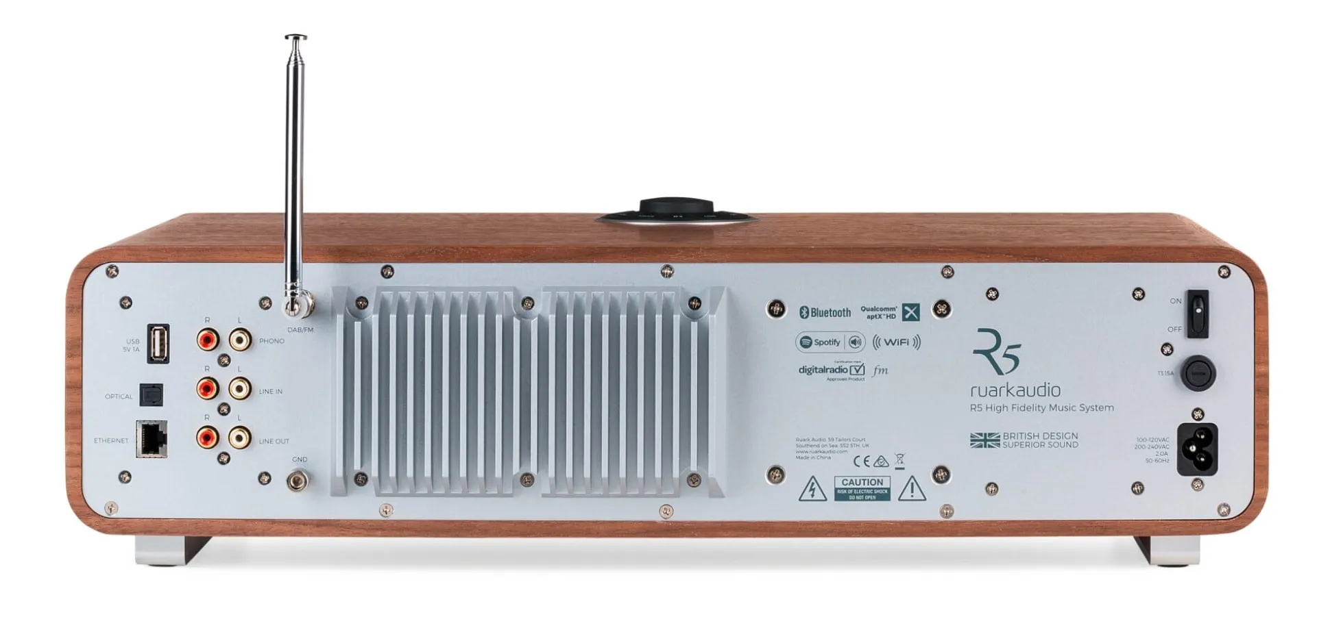 Ruark Audio Hi-Fi-Anlage R5 Nussbaum