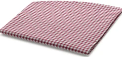 Runde Tischdecke rot-weiß kariert