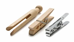 Rundkopf-Wäscheklammern Buchenholz