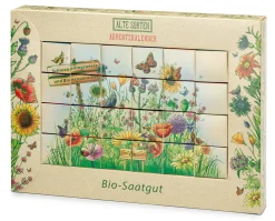Saatgut-Adventskalender Bio-Blumen für Bienen und Schmetterlinge