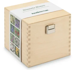 Saatgutset im Holzkästchen