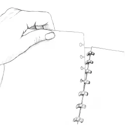 Satz Atoma Texondeckel A4 breit