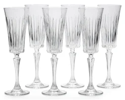 Schaumweinkelch gerippt