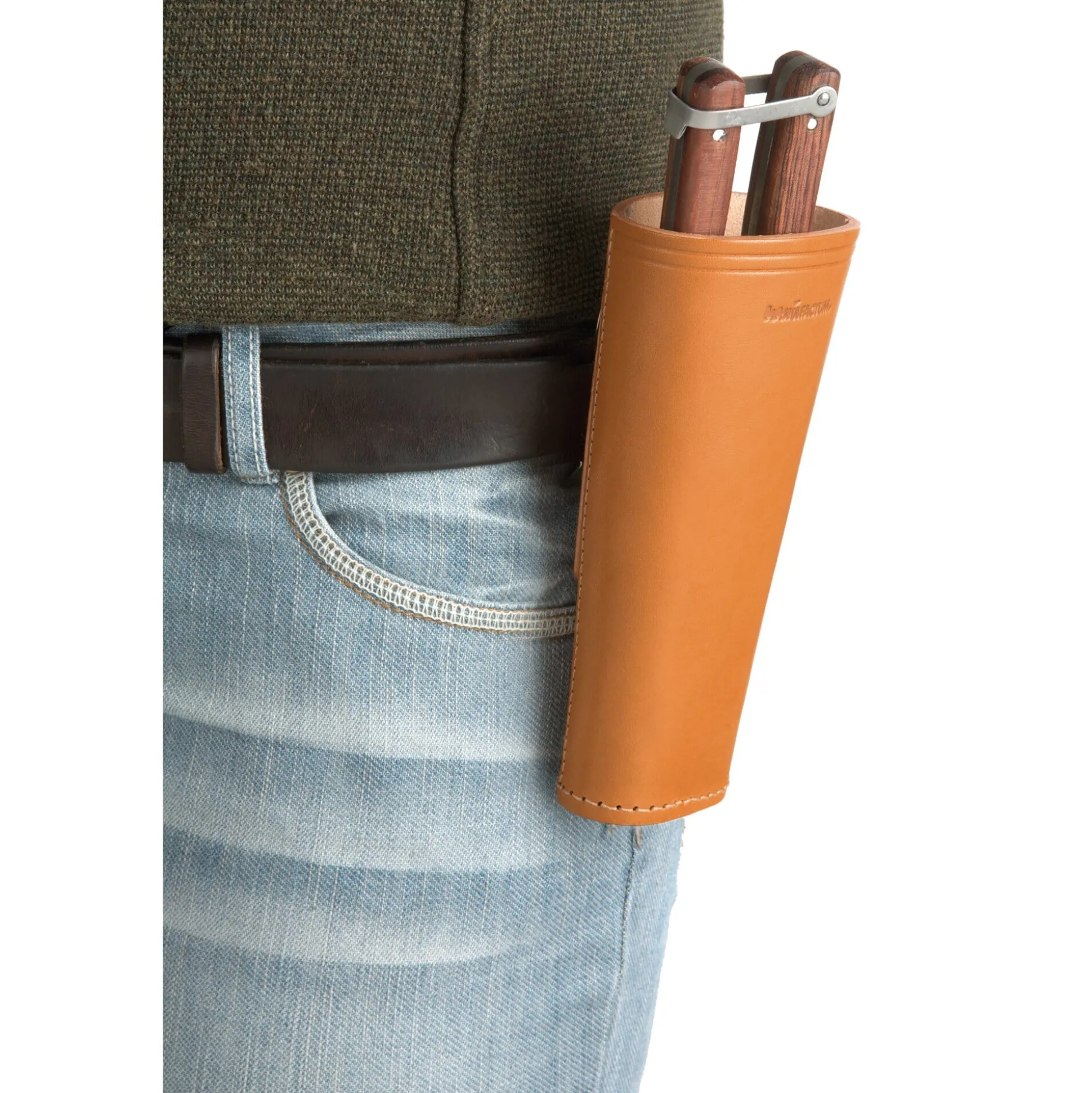 Scherenköcher Rindleder