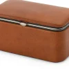 Schmucketui Rindleder, cognac