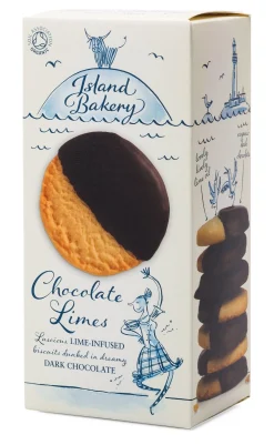 Schottische Bio-Schokoladen-Limonen-Kekse