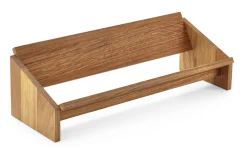 Schreibtisch-Bücherregal Eichenholz